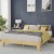 Flash Furniture YKC-1090-Q-NAT-GG Natural Pine Finish Wood Queen Platform Bed with Wooden Support Slats addl-1