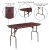 Flash Furniture YT-2448-MEL-WAL-GG 4