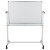Flash Furniture YU-YCI-001-CK-GG 45.25"W x 54.75"H Reversible Mobile Cork Bulletin Board and White Board with Pen Tray addl-14