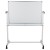 Flash Furniture YU-YCI-001-CK-GG 45.25"W x 54.75"H Reversible Mobile Cork Bulletin Board and White Board with Pen Tray addl-14