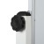 Flash Furniture YU-YCI-002-CK-GG 53"W x 59"H Reversible Mobile Cork Bulletin Board and White Board with Pen Tray addl-11