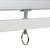 Flash Furniture YU-YCI-002-CK-GG 53"W x 59"H Reversible Mobile Cork Bulletin Board and White Board with Pen Tray addl-12