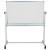 Flash Furniture YU-YCI-002-CK-GG 53"W x 59"H Reversible Mobile Cork Bulletin Board and White Board with Pen Tray addl-14