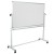 Flash Furniture YU-YCI-004-CK-GG 62.5"W x 62.25"H Reversible Mobile Cork Bulletin Board and White Board with Pen Tray addl-8