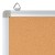 Flash Furniture YU-YCN-001-GG 17.75"W x 11.75"H Personal Sized Natural Cork Board with Aluminum Frame addl-7