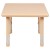 Flash Furniture YU-YCX-002-2-SQR-TBL-NAT-GG 24" Square Natural Plastic Height Adjustable Activity Table addl-6