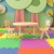Flash Furniture YU-YCX-0073-2-ROUND-TBL-NAT-R-GG 33" Round Natural Plastic Height Adjustable Activity Table with 2 Chairs addl-1