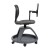 Flash Furniture YU-YCX-019-BK-GG Black Mobile Desk Chair with Rotating Tablet and Under Seat Storage addl-7
