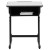 Flash Furniture YU-YCY-046-GG Gray Student Desk with Adjustable Height Black Pedestal Frame addl-8