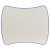 Flash Furniture YU-YCY-098-RECT-TBL-BLUE-GG 21.875