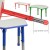 Flash Furniture YU-YCY-098-RECT-TBL-GREEN-GG 21.875