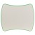 Flash Furniture YU-YCY-098-RECT-TBL-GREEN-GG 21.875