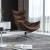 Flash Furniture ZB-39-GG Bomber Jacket LeatherSoft Swivel Cocoon Chair addl-1