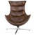 Flash Furniture ZB-39-GG Bomber Jacket LeatherSoft Swivel Cocoon Chair addl-5