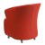 Flash Furniture ZB-6-GG Red LeatherSoft Curved Barrel Back Lounge Chair addl-2
