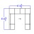 Flash Furniture ZB-803-710-SET-BK-GG Hercules Alon Series Black LeatherSoft Reception Configuration, 8 Pieces addl-2