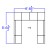 Flash Furniture ZB-803-710-SET-WH-GG Hercules Alon Series White LeatherSoft Reception Configuration, 8 Pieces addl-2