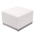Flash Furniture ZB-803-710-SET-WH-GG Hercules Alon Series White LeatherSoft Reception Configuration, 8 Pieces addl-4