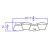 Flash Furniture ZB-803-730-SET-WH-GG Hercules Alon Series White LeatherSoft Reception Configuration, 4 Pieces addl-2