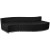 Flash Furniture ZB-803-830-SET-BK-GG Hercules Alon Series Black LeatherSoft Reception Configuration, 3 Pieces addl-8