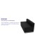 Flash Furniture ZB-803-LS-BK-GG Black LeatherSoft Loveseat with Brushed Stainless Steel Base addl-4