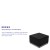 Flash Furniture ZB-803-OTTOMAN-BK-GG Black LeatherSoft Ottoman with Brushed Stainless Steel Base addl-2