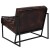 Flash Furniture ZB-8522-BJ-GG Hercules Bomber Jacket LeatherSoft Tufted Lounge Chair addl-6