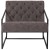 Flash Furniture ZB-8522-GY-GG Hercules Retro Gray LeatherSoft Tufted Lounge Chair addl-5