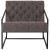Flash Furniture ZB-8522-GY-GG Hercules Retro Gray LeatherSoft Tufted Lounge Chair addl-5