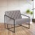 Flash Furniture ZB-8522-WH-GG Hercules Retro Light Gray LeatherSoft Tufted Lounge Chair addl-1
