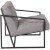 Flash Furniture ZB-8522-WH-GG Hercules Retro Light Gray LeatherSoft Tufted Lounge Chair addl-4