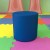 Flash Furniture ZB-FT-045R-18-BLUE-GG Blue Soft Seating Flexible Circle for Classrooms, 18" Seat Height  addl-1