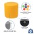Flash Furniture ZB-FT-045R-18-YELLOW-GG Yellow Soft Seating Flexible Circle for Classrooms, 18" Seat Height  addl-4
