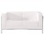 Flash Furniture ZB-IMAG-LS-WH-GG Hercules Imagination Series Contemporary White LeatherSoft Loveseat addl-4