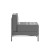 Flash Furniture ZB-IMAG-MIDDLE-GY-GG Hercules Imagination Series Contemporary Gray Leathersoft Middle Chair addl-6