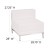 Flash Furniture ZB-IMAG-MIDDLE-WH-GG Hercules Imagination Series Contemporary White LeatherSoft Middle Chair addl-5