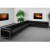 Flash Furniture ZB-IMAG-SECT-SET4-GG Hercules Imagination Series Black LeatherSoft Sectional Configuration, 9 Pieces addl-1