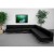 Flash Furniture ZB-IMAG-SECT-SET6-GG Hercules Imagination Series Black LeatherSoft Sectional Configuration, 7 Pieces addl-1