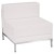 Flash Furniture ZB-IMAG-SET20-WH-GG Hercules Imagination Series White LeatherSoft Sofa, Chair & Ottoman Set addl-3