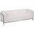 Flash Furniture ZB-IMAG-SET20-WH-GG Hercules Imagination Series White LeatherSoft Sofa, Chair & Ottoman Set addl-5