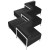 Flash Furniture ZB-IMAG-SET5-GG Hercules Imagination Series Black LeatherSoft 5 Piece Chair & Ottoman Set addl-2