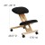 Flash Furniture WL-SB-210-GG Wooden Ergonomic Kneeling Posture Chair addl-1