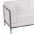 Flash Furniture ZB-IMAG-SOFA-WH-GG Hercules Imagination Series Contemporary White LeatherSoft Sofa addl-4