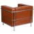Flash Furniture ZB-REGAL-810-1-CHAIR-COG-GG Hercules Regal Series Contemporary Cognac LeatherSoft Chair addl-3
