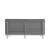 Flash Furniture ZB-REGAL-810-2-LS-GY-GG Hercules Regal Series Contemporary Gray LeatherSoft Loveseat addl-6