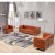 Flash Furniture ZB-REGAL-810-SET-COG-GG Hercules Regal Series Reception Set in Cognac LeatherSoft addl-1