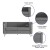 Flash Furniture ZB-REGAL-810-SET-GY-GG Hercules Regal Series Reception Set in Gray LeatherSoft addl-5