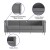 Flash Furniture ZB-REGAL-810-SET-GY-GG Hercules Regal Series Reception Set in Gray LeatherSoft addl-6