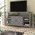 Flash Furniture ZG-025-CGY-GG 60" Coastal Gray TV Stand with Storage Cabinets and Shelves addl-1