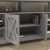 Flash Furniture ZG-025-CGY-GG 60" Coastal Gray TV Stand with Storage Cabinets and Shelves addl-6